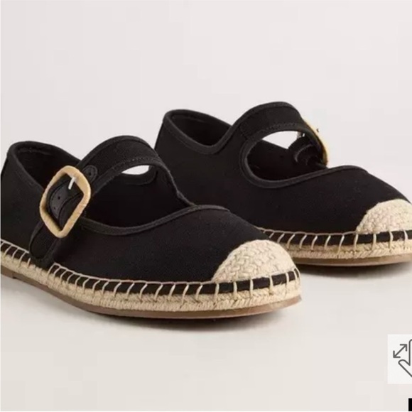 Torrid Shoes - Torrid Black and Cream Espadrille Shoes
